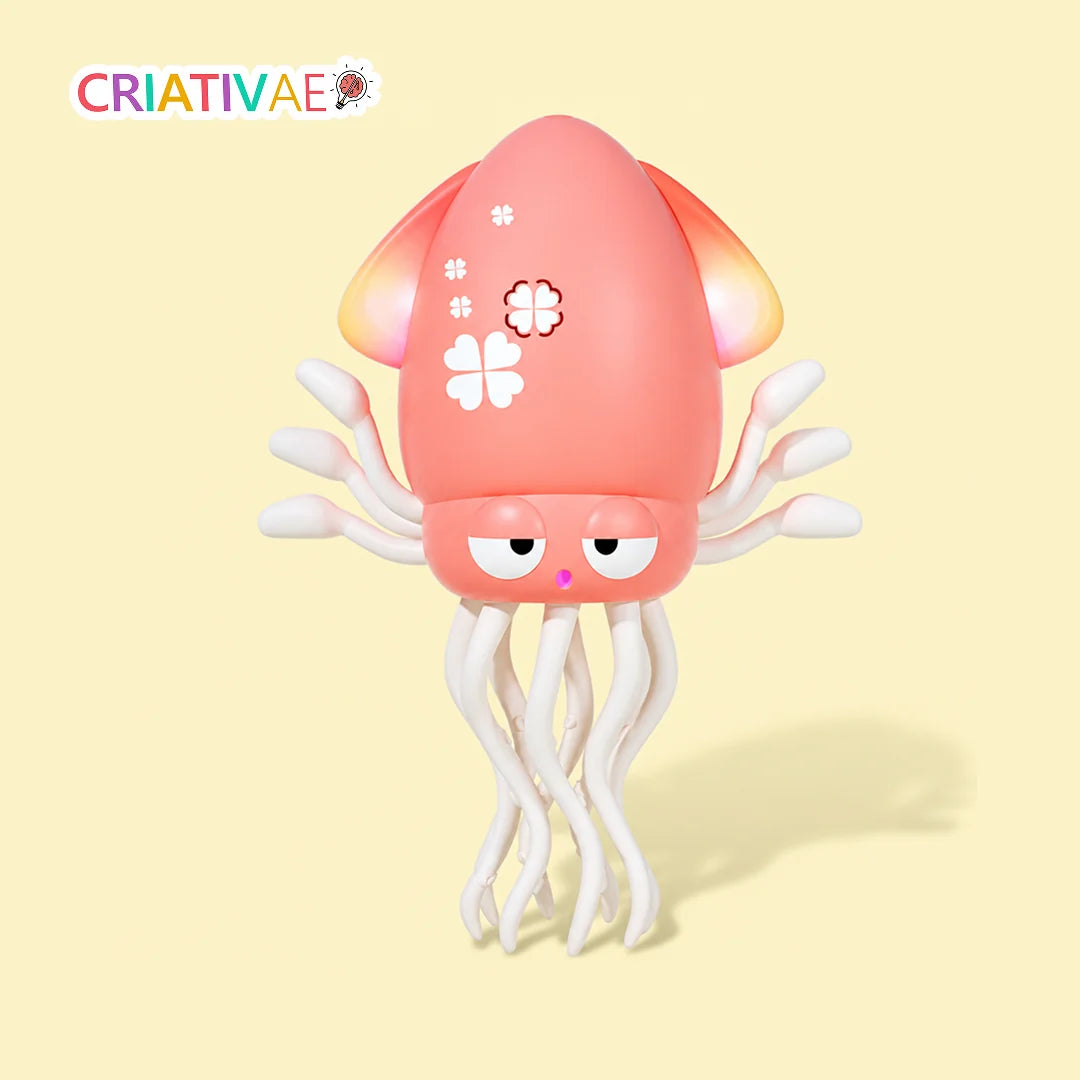 Lulita Pop Criativae - Walking, Dancing Light-Up Squid Toy