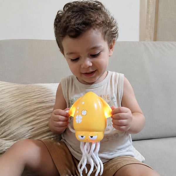 Lulita Pop Criativae - Walking, Dancing Light-Up Squid Toy