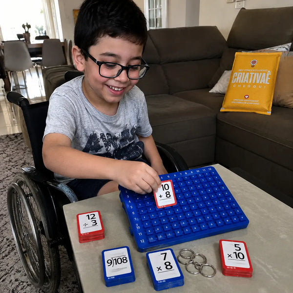 Pop It Math Kit Criativae - Fractions and Operations Interactive Kit