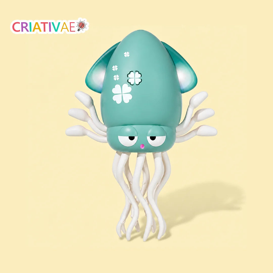 Lulita Pop Criativae - Walking, Dancing Light-Up Squid Toy