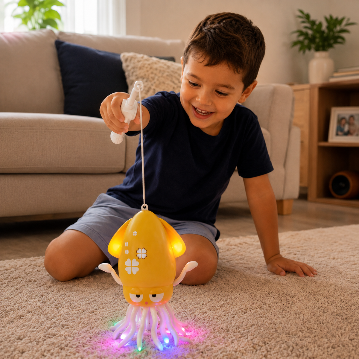 Nachher — Lulita Pop Criativae - Walking, Dancing Light-Up Squid Toy