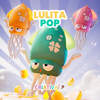 Lulita Pop Criativae - Walking, Dancing Light-Up Squid Toy