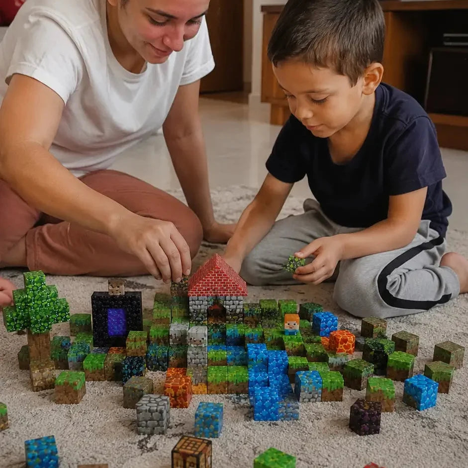 MagCraft Criativae - Magnetic Building Blocks for Kids